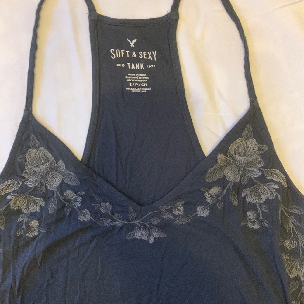 Soft black tank